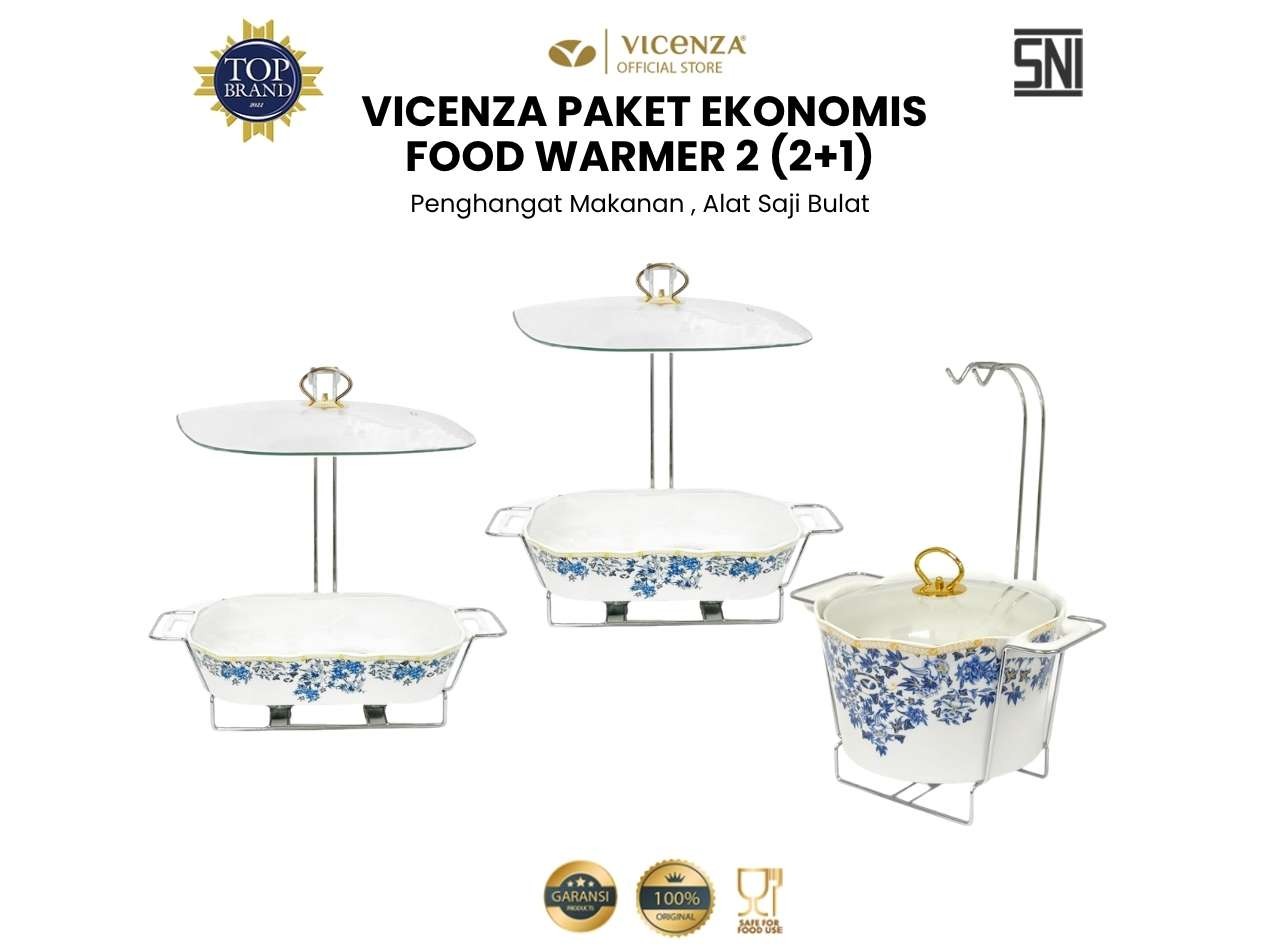 Paket Ekonomis Food Warmer 2 (2+1) Ayana